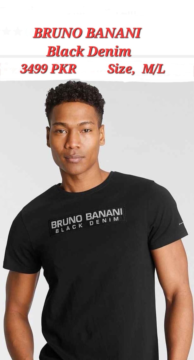– Denim European Black Banani Zair Bruno