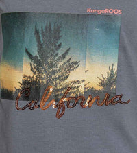 kangaROOS T.Shirt with photo motif and sequin lettering