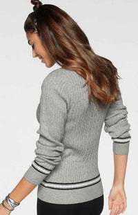 V- neck sweater