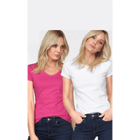 Fruit of the Loom V-Shirt - Lady-Fit Value weight V-Neck