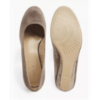 Graceland Women's Wedge Pumps Closed Toe High Heel Slip on Office Dress Shoes