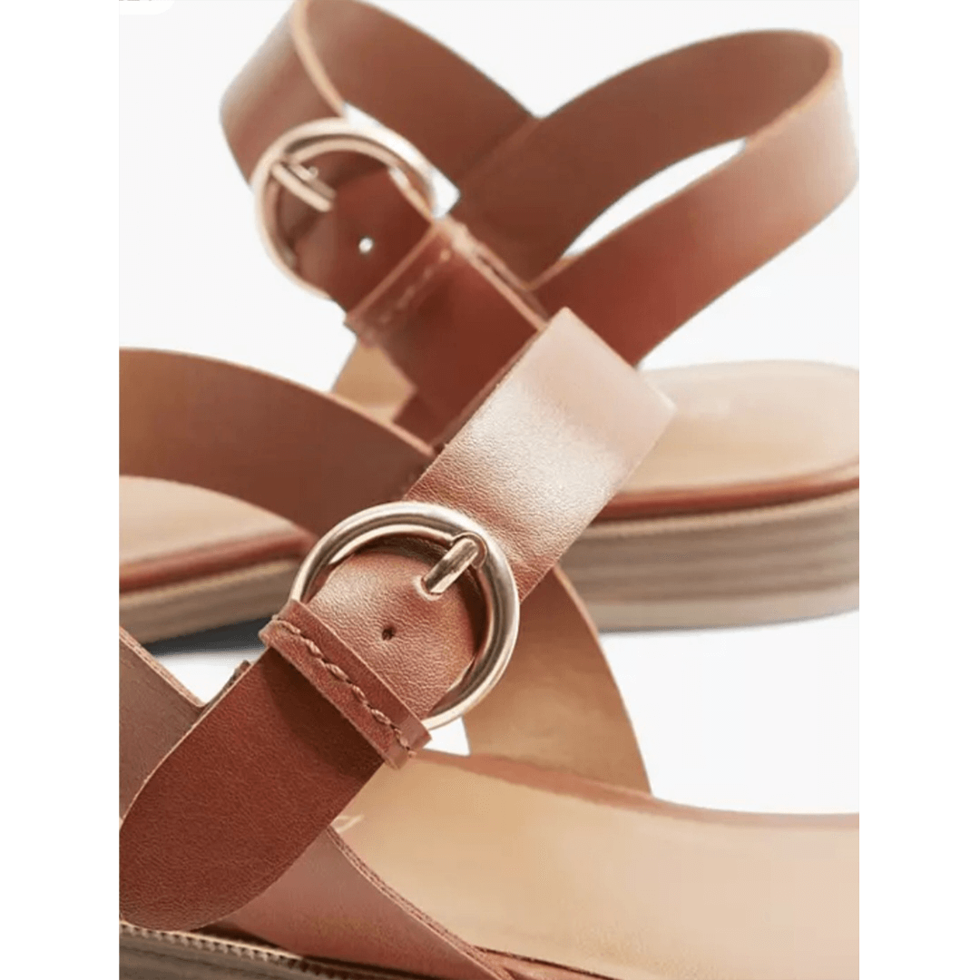 GRACELAND summer flat-sandal