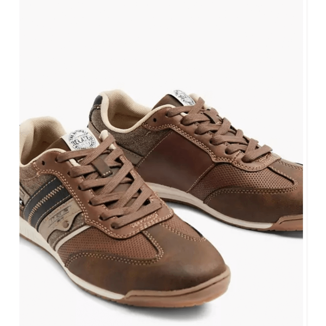 TOM TAILOR'S men comfy lace up sneakers