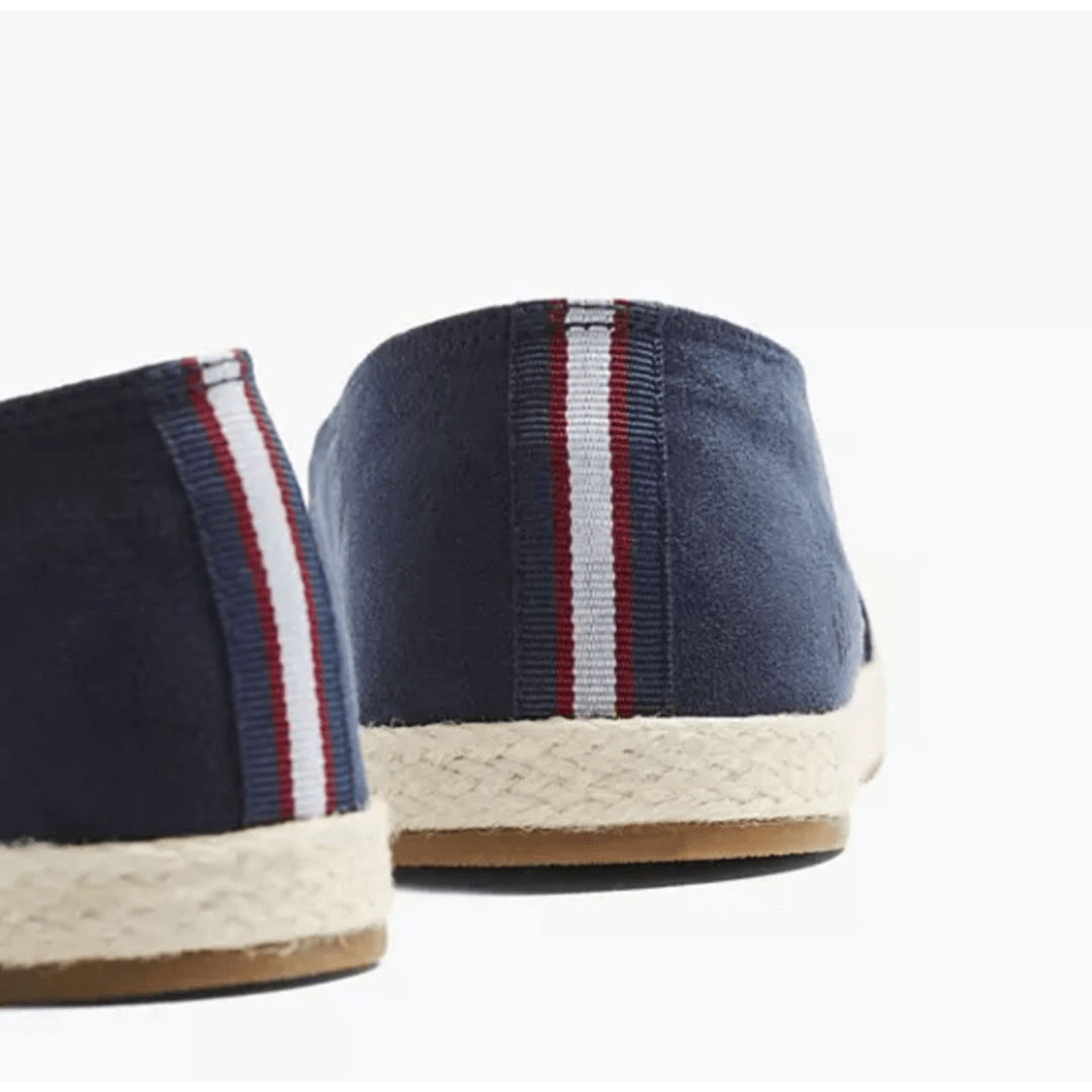 GRACELAND fabric slippers with stripes