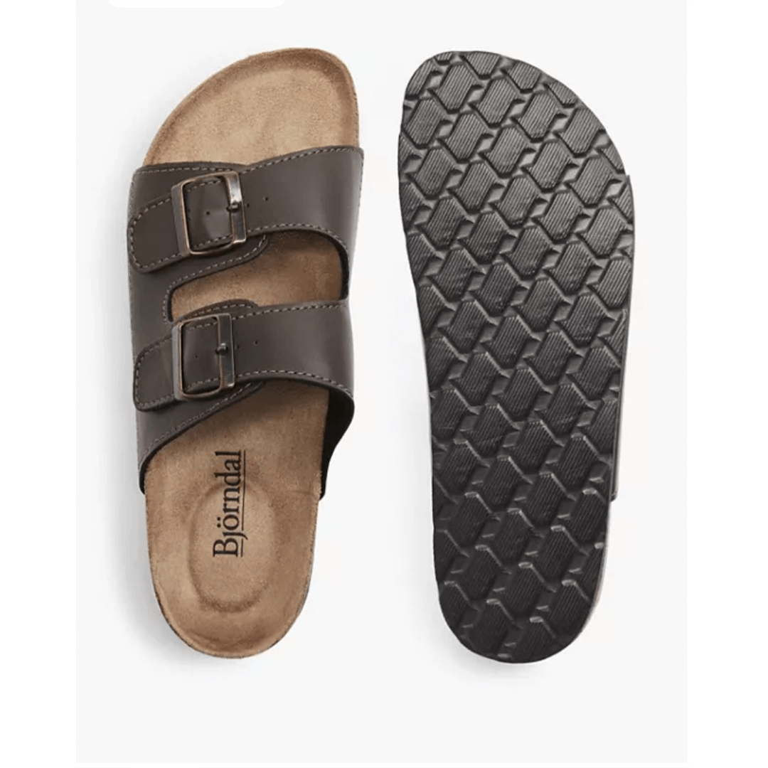 Bjorndal Slip-on Backless Leather High Quality Slipper